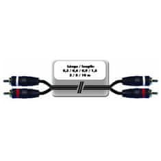 Omnitronic Kabel CC-100, propojovací kabel 2x 2 RCA zástrčka HighEnd, 10m