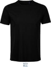 Pánské tričko s krátkým rukávem Lucas Neo Blu, Velikost 3XL, Barva Černá