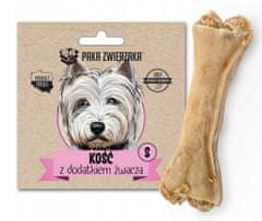 Paka Zwierzaka pamlsek pro dospělé psy kost s přídavkem bachoru S 10 cm 35 g 
