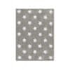 Ručně tkaný kusový koberec Stars Grey-White 120x160 cm