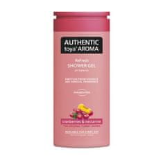 TOMIL Authentic toya aroma sprchový gel 400ml Cranberries&nectarine [3 ks]