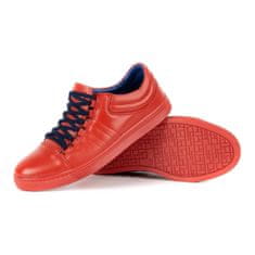 KENT Pánské boty Casual 305 červené velikost 44