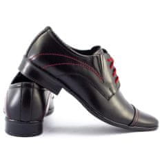 LUKAS Pánská společenská obuv 238 černá velikost 48