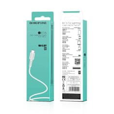 Borofone Kabel USB typ C 1m, 2A - Borofone Easy BX16 bílý