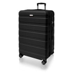 AVANCEA® Cestovní kufr DE2708 Černý L 76x50x33 cm