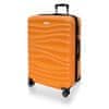 Cestovní kufr DE33203 oranžový L 76x50x33 cm