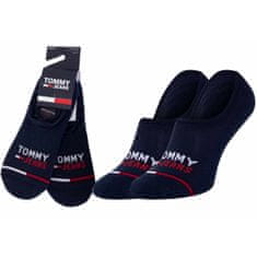 701218958 Tommy-Jeans unisex neviditelné ponožky high cut 2 páry v balení, dark navy, 39-42
