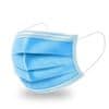 Symfony Rouška ústenka s gumičkou, 3 vrstvy,modrá - 50 ks