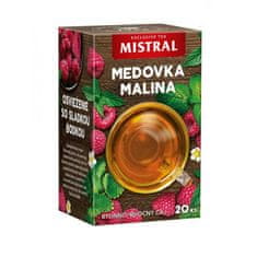 Mistral Čaj bylinný Meduňka a malina HB 30 g
