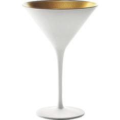Stulzle Oberglas Koktejlová sklenice Stölzle Elements 240 ml, bílá/zlatá, 6x
