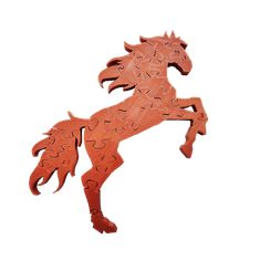 BART-TECH 3D Puzzle kůň