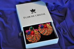Flor de Cristal Náušnice Alexia - Náušnice s krystaly