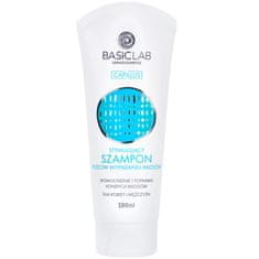 BasicLab Capillus - šampon proti vypadávání vlasů, posílení vlasů a pokožky hlavy, zvýšení tloušťky a pružnosti, 100ml