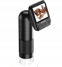 Apexel Mikroskop Cyfrowy 400-800x + LCD 2" / Filmy Zdjęcia HD 720p / Apexel
