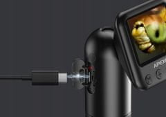 Apexel Mikroskop Cyfrowy 400-800x + LCD 2" / Filmy Zdjęcia HD 720p / Apexel