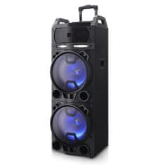 AIWA Mobilní párty reproduktor s osvětlením a karaoke efekty - Zemětřesení - KBTUS-900