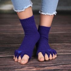 Pro nožky Happy Feet Adjustační ponožky Purple velikost M (39-42)