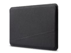 Decoded Leather Frame Sleeve, black, Macbook 16" 2021