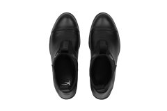 Rusttler Jezdecká bota jodhpur Kamira elastická guma | Kožené černé dámy, 40