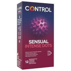 CONTROL CONTROL Sensual Intense Dots kondomy 12 ks.