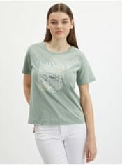 Orsay Světle zelené dámské tričko XS
