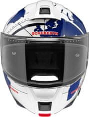 Schuberth Helmets přilba C5 Globe modro-bílo-červená 3XL
