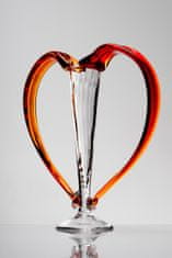 Valentine Vase - jedinečná váza ve tvaru srdce, obdarování z lásky
