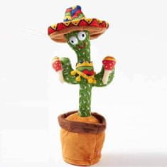 Dali Tančící kaktus, zpívá, opakuje a přehrává hudbu - Mexiko 1