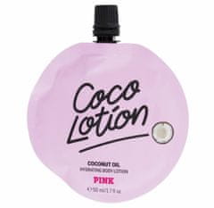 Pink 50ml coco lotion coconut oil hydrating body lotion