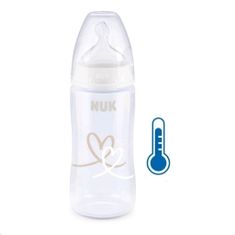 Manuka Health Kojenecká láhev NUK FC+Temperature Control 300 ml BOX-Flow Control savička white
