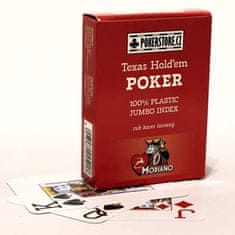 Modiano Profesionální 100% plastik pokerové karty Pokerstore - červené