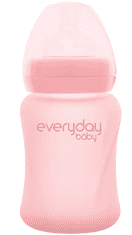 Everyday Baby láhev sklo 150 ml Rose Pink