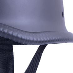 Sodager Retro otevřená moto helma Iron Cross (Velikost: L (59-60))