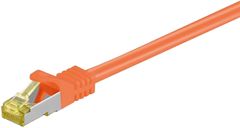MICRONET MicroConnect patch kabel S/FTP, RJ45, Cat7, 2m, oranžová