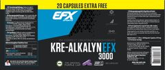 Body Attack EFX Sports Kre-Alkalyn 3000, 260 kapslí, patentovaná forma kreatinu