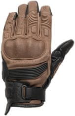rukavice OHIO vintage černo-hnědé 3XL