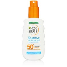 Garnier Ochranný sprej pro citlivou pokožku SPF 50+ Sensitive Advanced (Hypoallergenic Spray) 150 ml