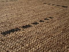 Kusový koberec FLOORLUX Coffee/Black 20008 – na ven i na doma 60x110