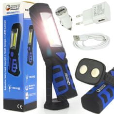 Ripper Aku LED pracovní svítilna 3W, 12V, 230V RIPPER
