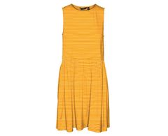 Vero Moda Dámské šaty VMMADI Tight Fit 10282550 Radiant Yellow (Velikost L)
