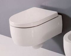 KERASAN FLO závěsná WC mísa, 36x50cm, bílá 311501 - Kerasan