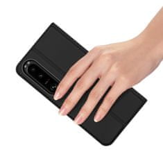 Dux Ducis Skin knížkové pouzdro na Sony Xperia 1 V Black
