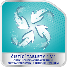 Corega Antibakteriální čistící tablety 3 x 30 ks