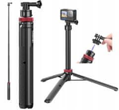 ULANZI Monopod / Stativ / Grip pro akční kamery, 140 cm, GoPro, DJI, Xiaomi