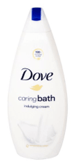 Dove, Krémová koupel pro suchou pokožku s hydratačním krémem, 750ml