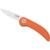 Zavírací piknikový nůž, keramický, 19 cm, oranžový / Lurch