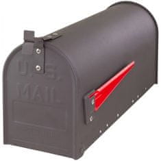 Humberg Americká poštovní schránka, 52 x 17 x 25,5 cm, antracit | Dema