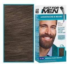 Just For Men Přirozený mladistvý vzhled Trvalé a rovnoměrné krytí šedin M40 – odličovač vlasů pro muže, 28g