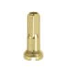 Nipl Al 2x14mm anodizovaný zlatý