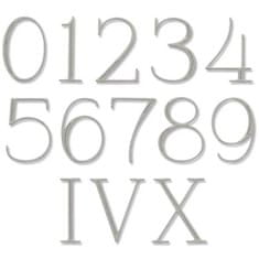 Sizzix Čísla - vyřezávací kovová šablony thinlits (1ks),